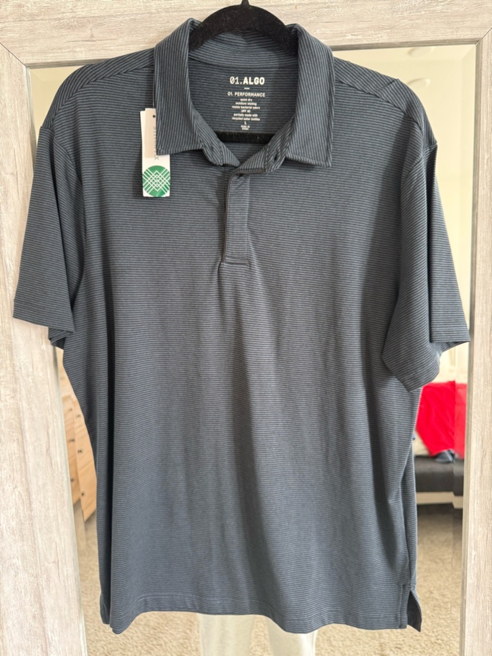 01. Algo Performance Men’s Polo